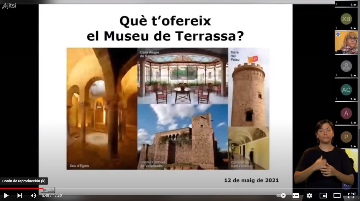 Xerrada fàcil d'entendre: Què t'ofereix el Museu de Terrassa? Xerrada fàcil d'entendre: Què t'ofereix el Museu de Terrassa?