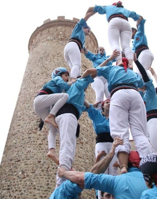 Castellers de Terrassa i Torre del Palau
