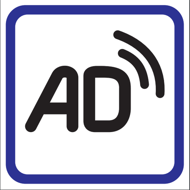Icona audiodescripció