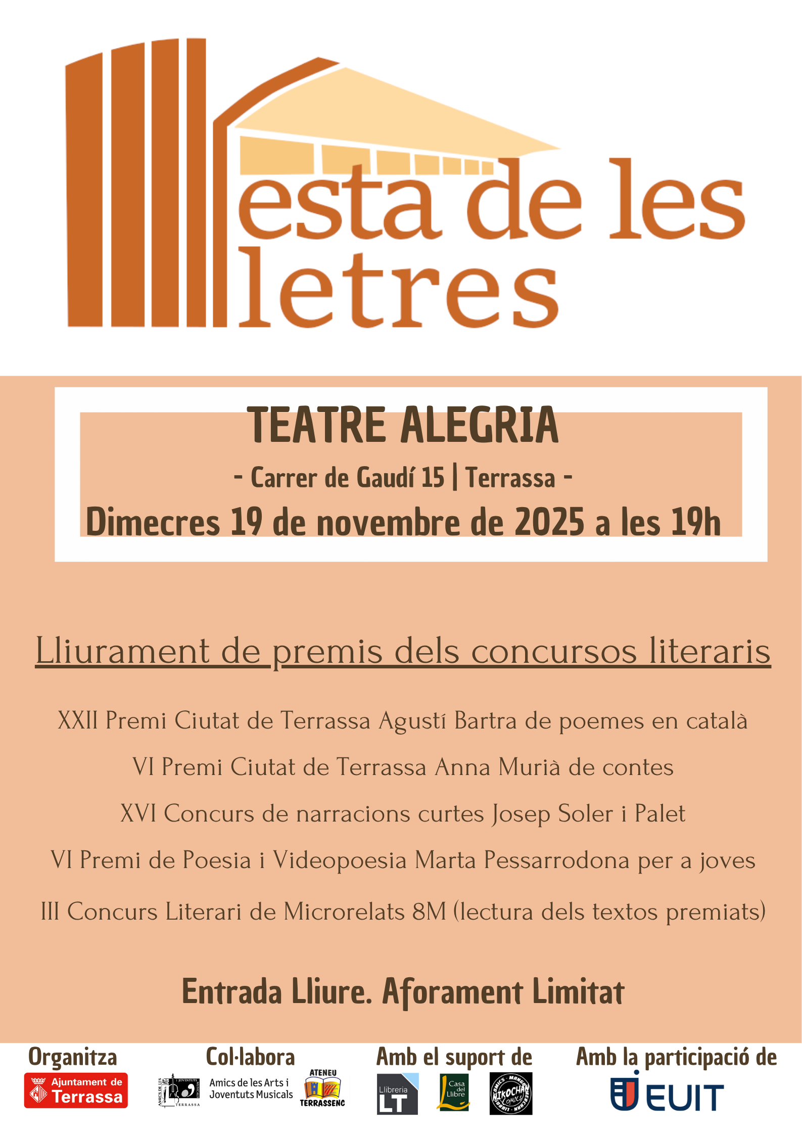 Festa de les Lletres 2025