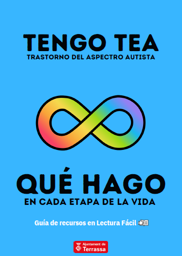 Portada de la Guia de recursos para personas con autismo. La imagen, si la clicas, te lleva a la guia en formato pdf