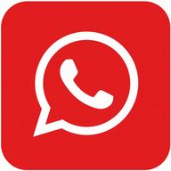 icona Whatsapp: un telèfon dins d'un grobus de vinyeta