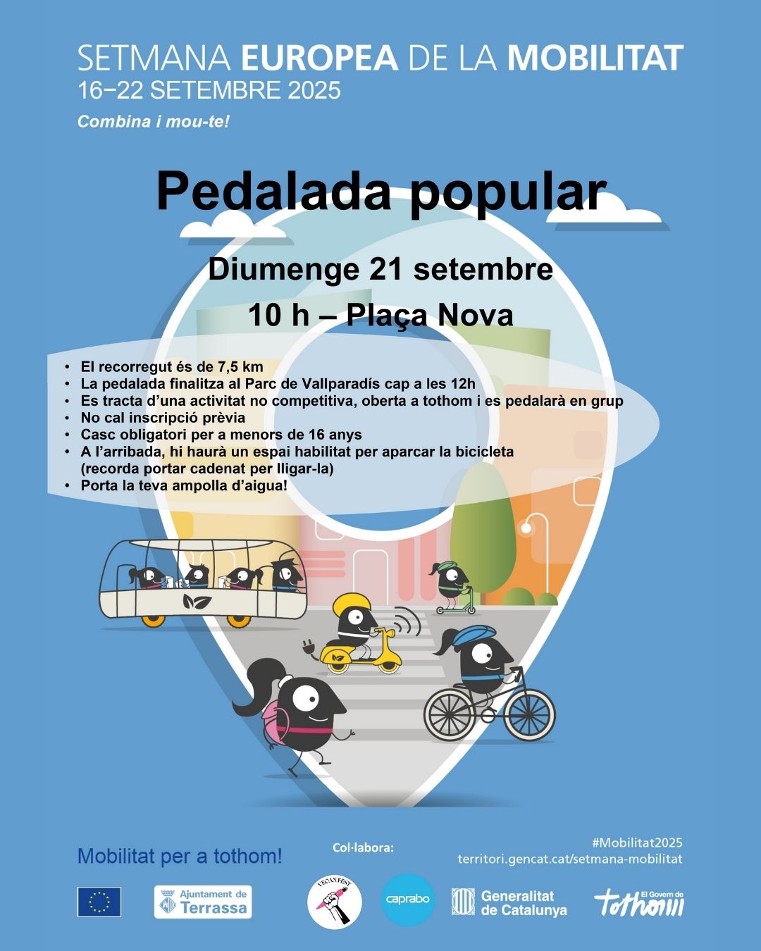 cartell pedalada