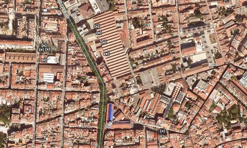 Las riadas en el plano