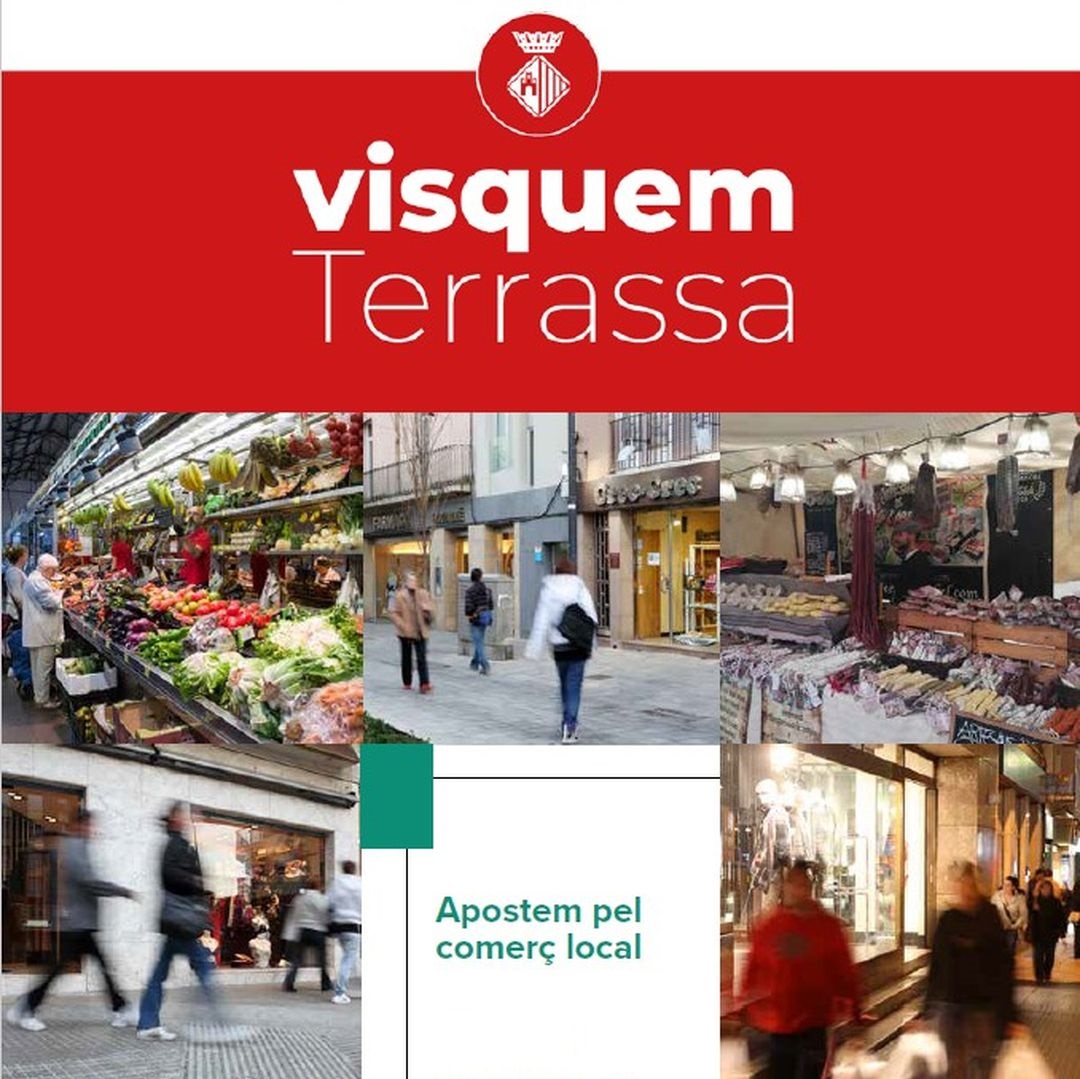 Portada de la revista, diverses boitgues de Terrassa