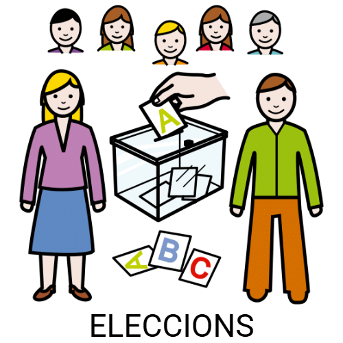Eleccions (ARASAAC)