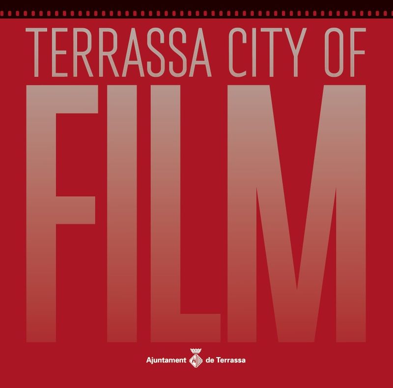portada llibre amb les paraules: Terrassa City of film