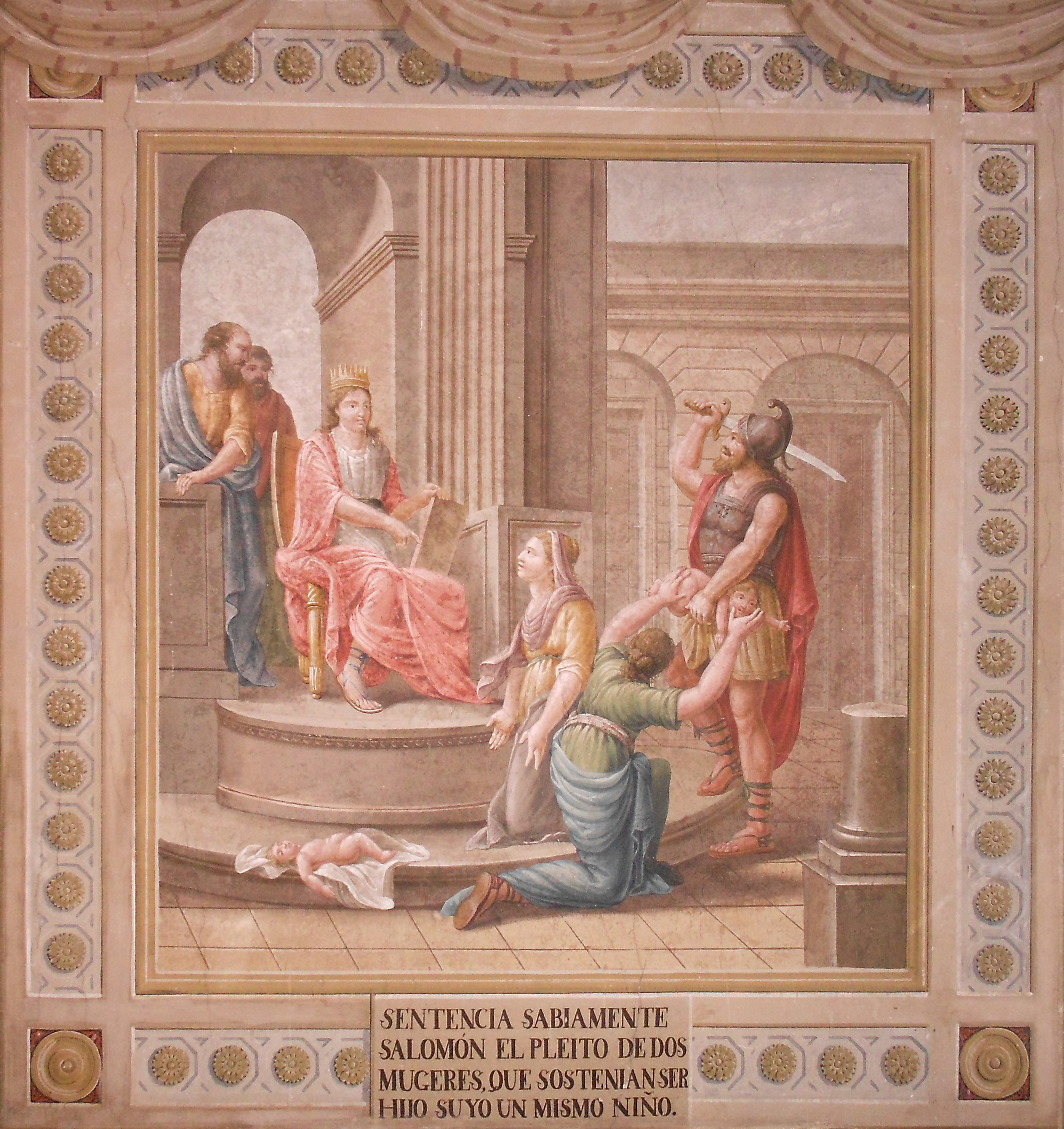 Pintures Sala del Judici de Salomó