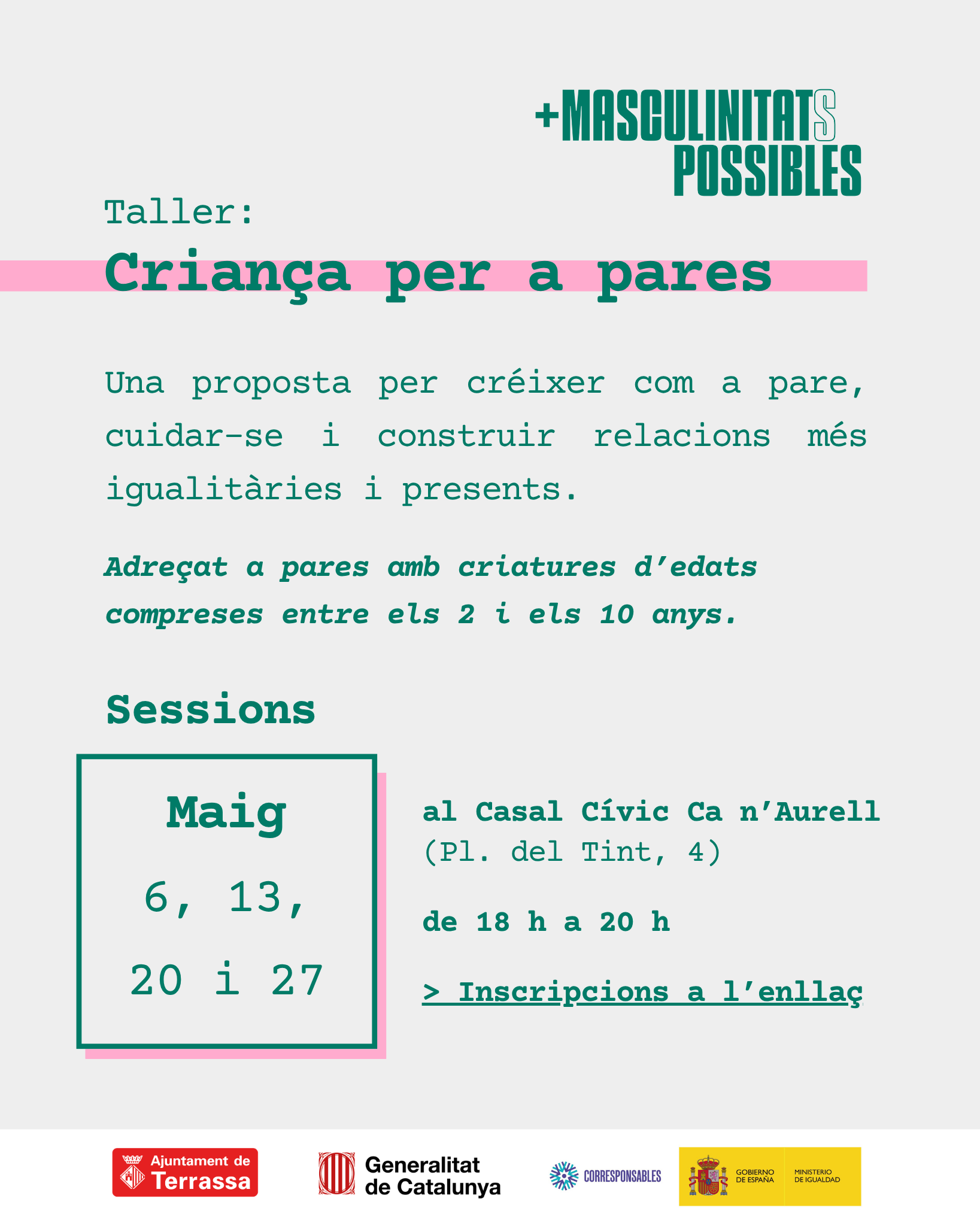 Cartell d'un taller 